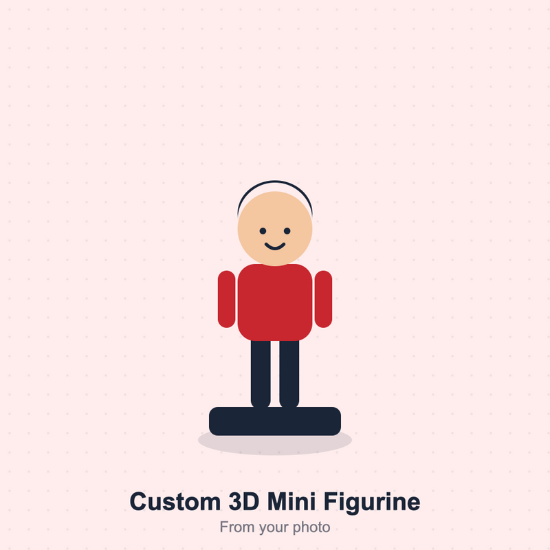 Custom3D figurine sample